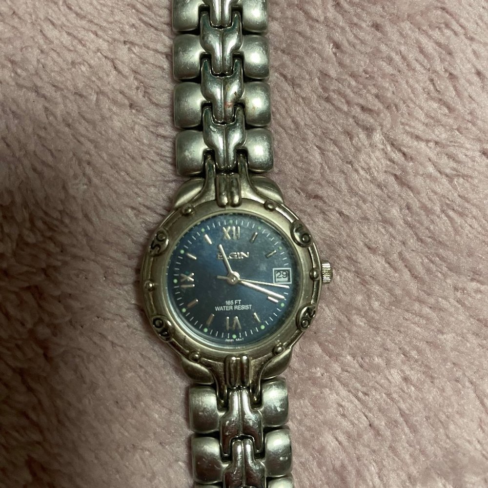 Elgin Silver Watch